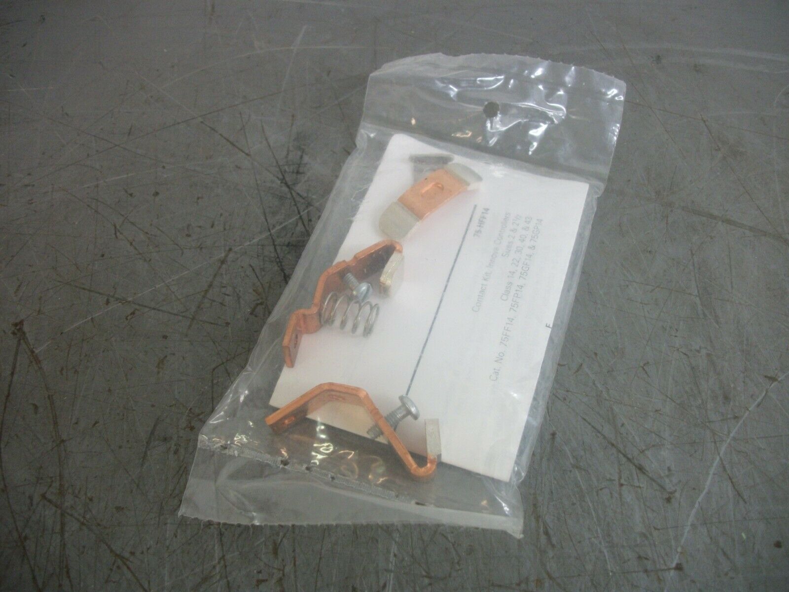 Siemens Size 2 1pole Contact Kit 75fp14 New