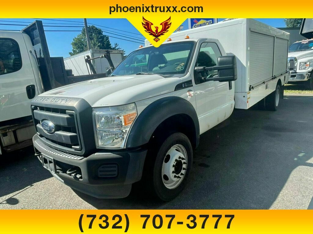 2016 Ford F-550 Xlt 2dr 2wd Regular Cab Long Chassis Drw 2016 Ford F-550 Super Duty, White With 159546 Miles Available Now!