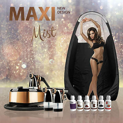 Maximist® Allure Xena Complete Spray Tanning Kit + Pop-up Booth + Suntana Tan