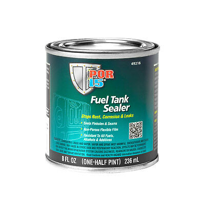 8oz Por-15 Fuel Gas Tank Sealer Repair 49216 - Stops Rust, Corrosion & Leaks