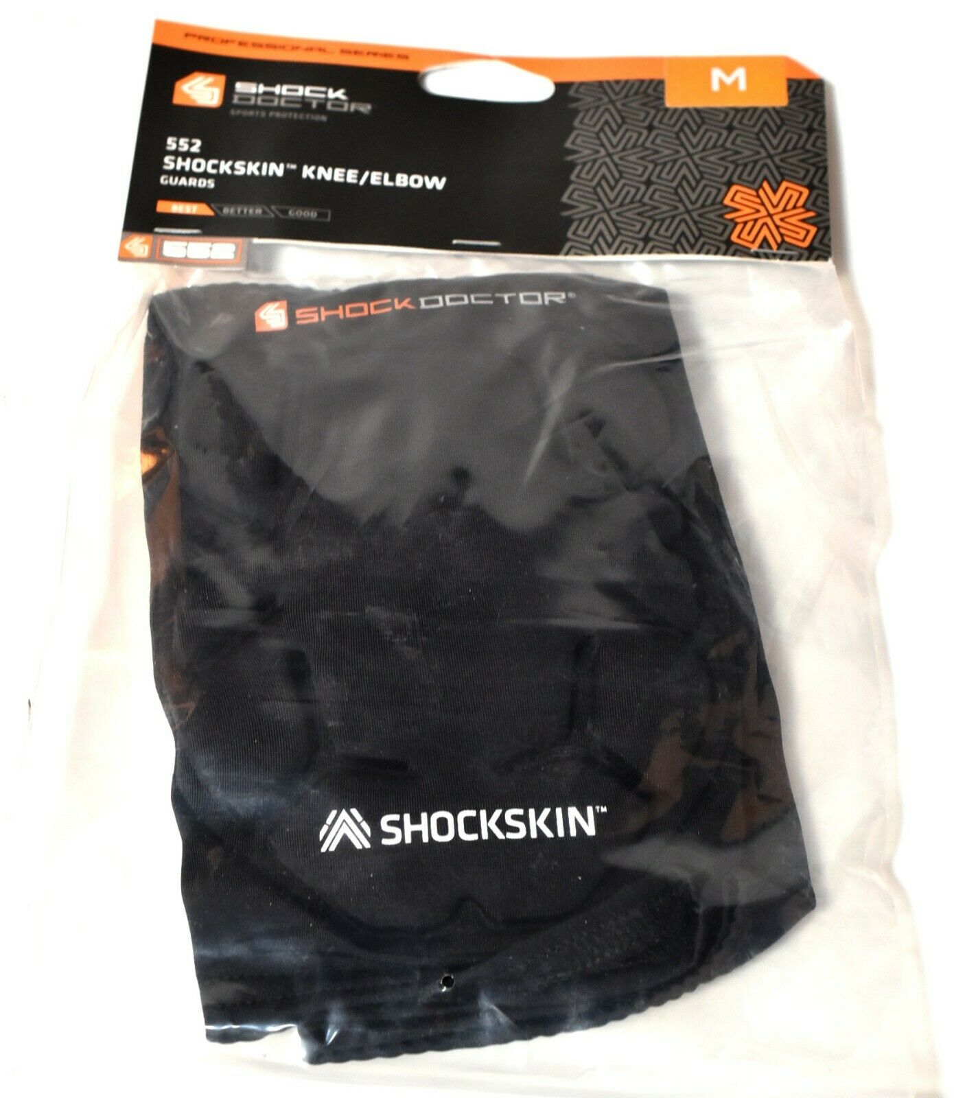 552 Shock Doctor Schockskin Knee/elbow Protector "best" Sports M Medium Nib E539
