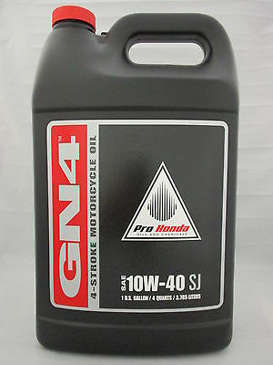 Pro Honda Gn4 4-stroke Motorcycle Oil 10w-40 1 Gal 08c35-a141l01
