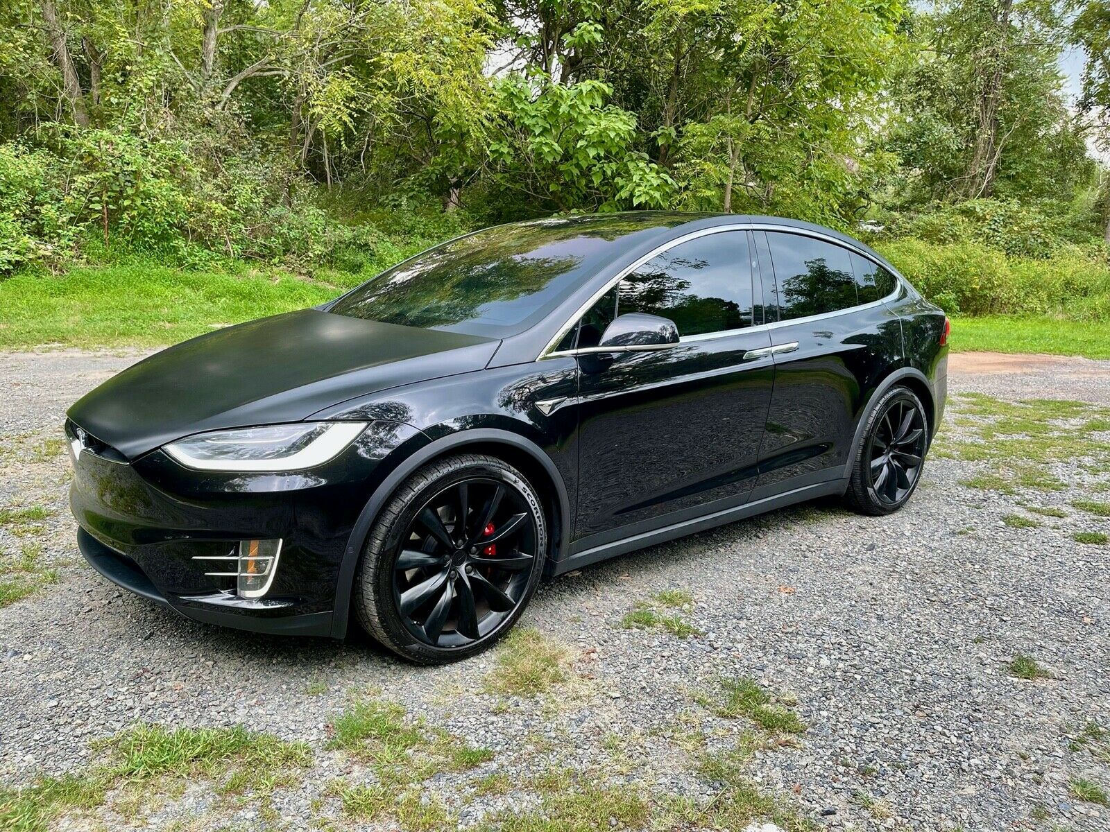 2017 Tesla Model X  One Owner Black/white 2017 Tesla Model X 90d ~ Free Supercharge ~ 22" ~ Loaded