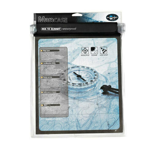 Large Pvc Transparent Waterproof Map Document Storage Case Holder Pouch Camping