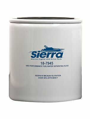 Sierra International 18-7945 10 Micron Fuel Water Separating Filter For Mercu...