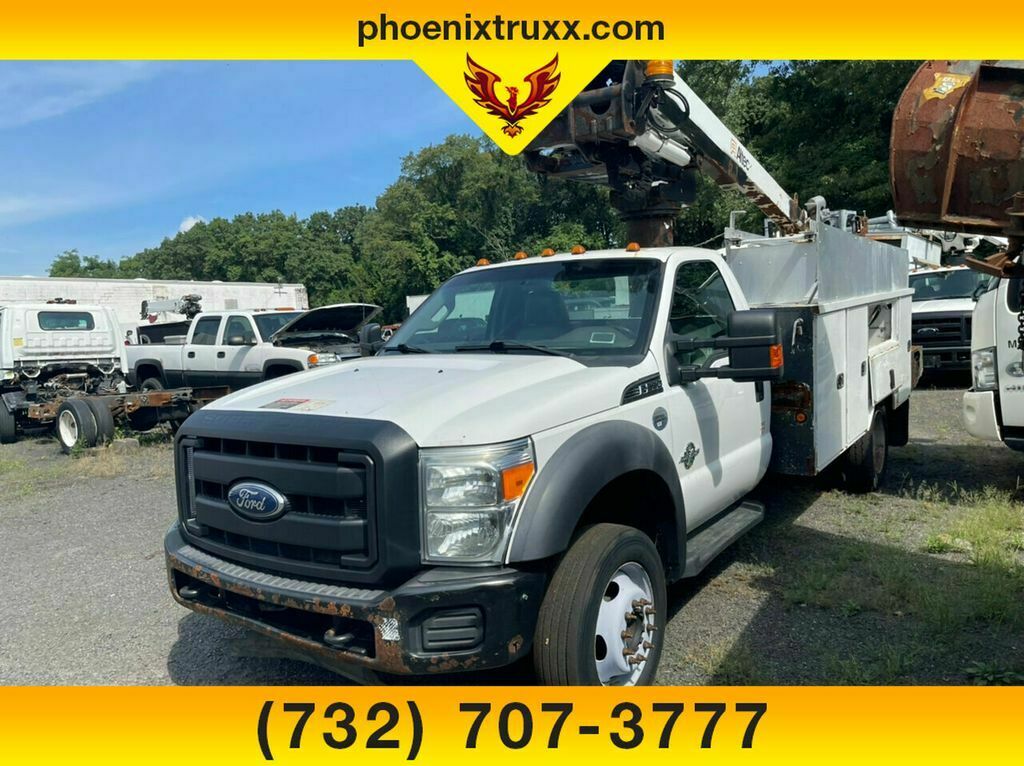 2012 Ford F-550 Xlt 2dr 2wd Regular Cab Lb Chassis 2012 Ford F-550 Super Duty, White With 153279 Miles Available Now!