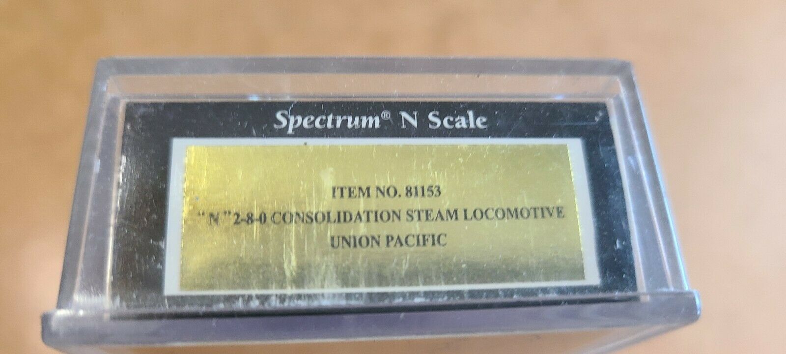 Bachmann N Scale 2-8-0 Consollidation Union Pacific Locomotive (empty Case Only)