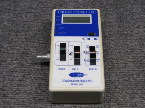 Ees Enerac Pocket 100 Combustion Analyzer *powers On*