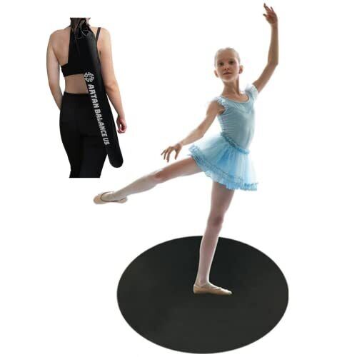 Artan Balance Dance Floor And Ballet Barre Portable For Home Or Studio Freest...