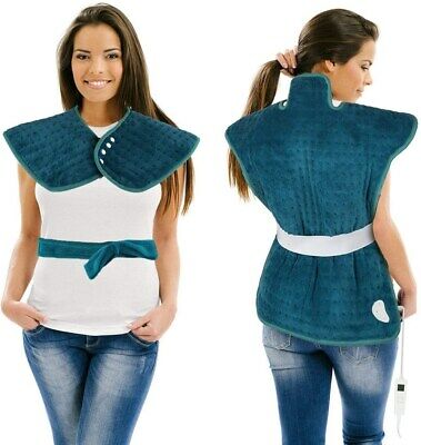 Heating Pad For Neck And Shoulders Electric Heat Wrap For Back Pain Relief
