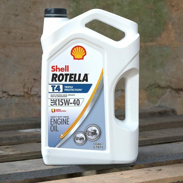 Rotella T4 15w40 Heavy Duty Motor Oil T 1 Gallon Bottle  -- Fast Free Shipping!