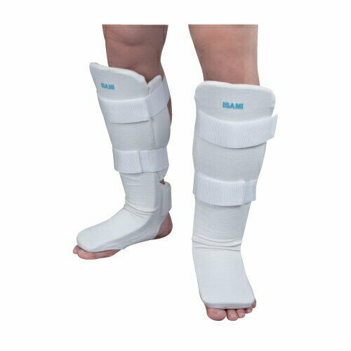 Isami Easy Shin Guard Color White Size L Free Shipping From Japan