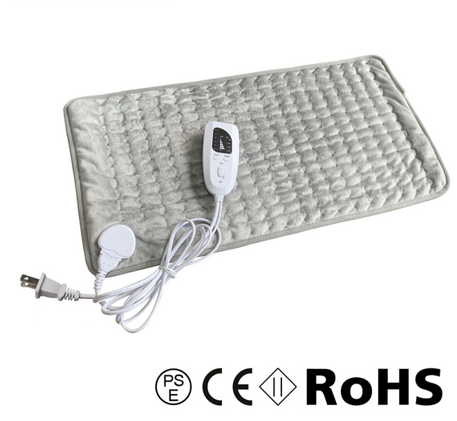 Electric Heating Pad For Back Pain Relief Ultra Soft Moist Dry Heat King Size