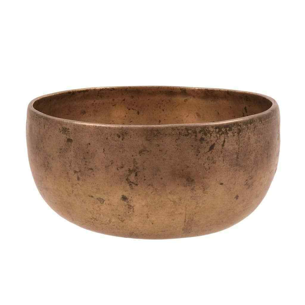 Antique Singing Bowl Thadobati Tg130 Size: 7.3/8"x3.1/2" (20x9cm)