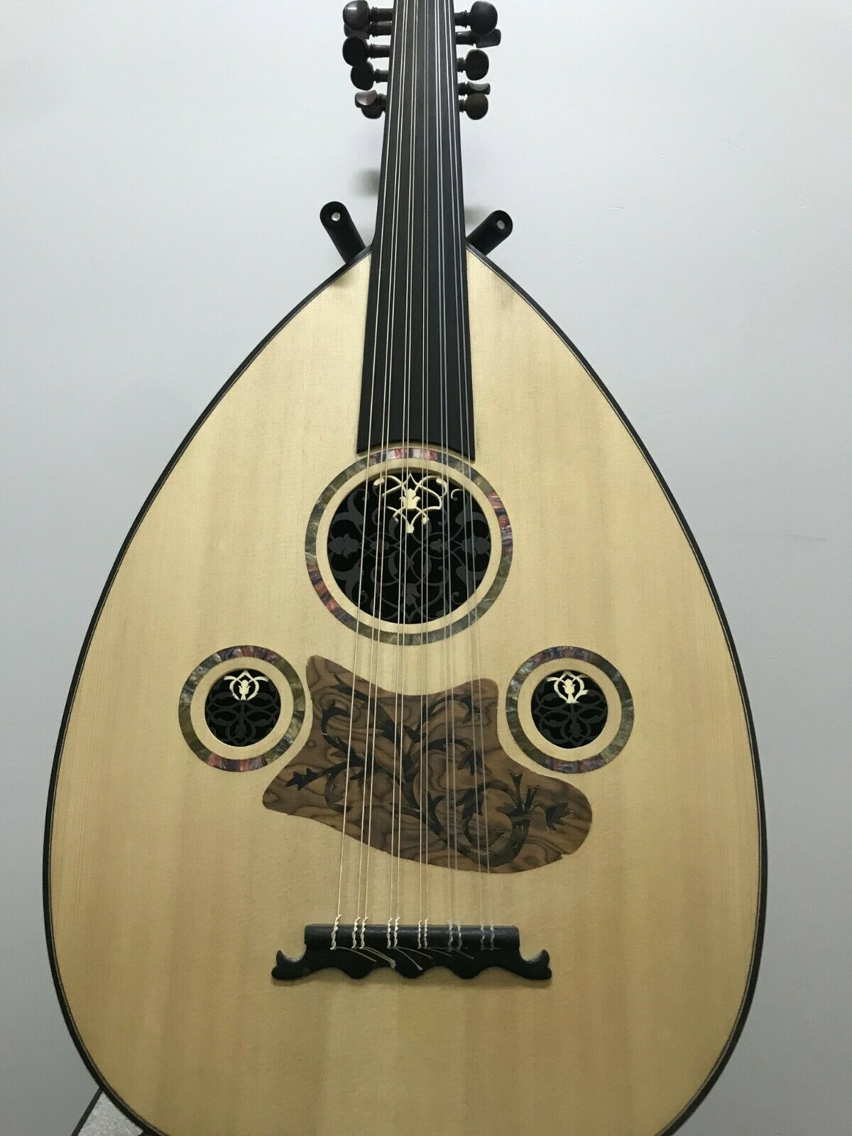 Special Oak Wood Turkish Oud Instrument Acoustic