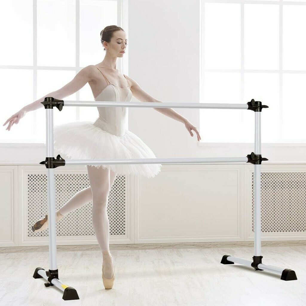 Adjustable Stretching Bars Freestanding Portable Barre For Home Dancing Fitness