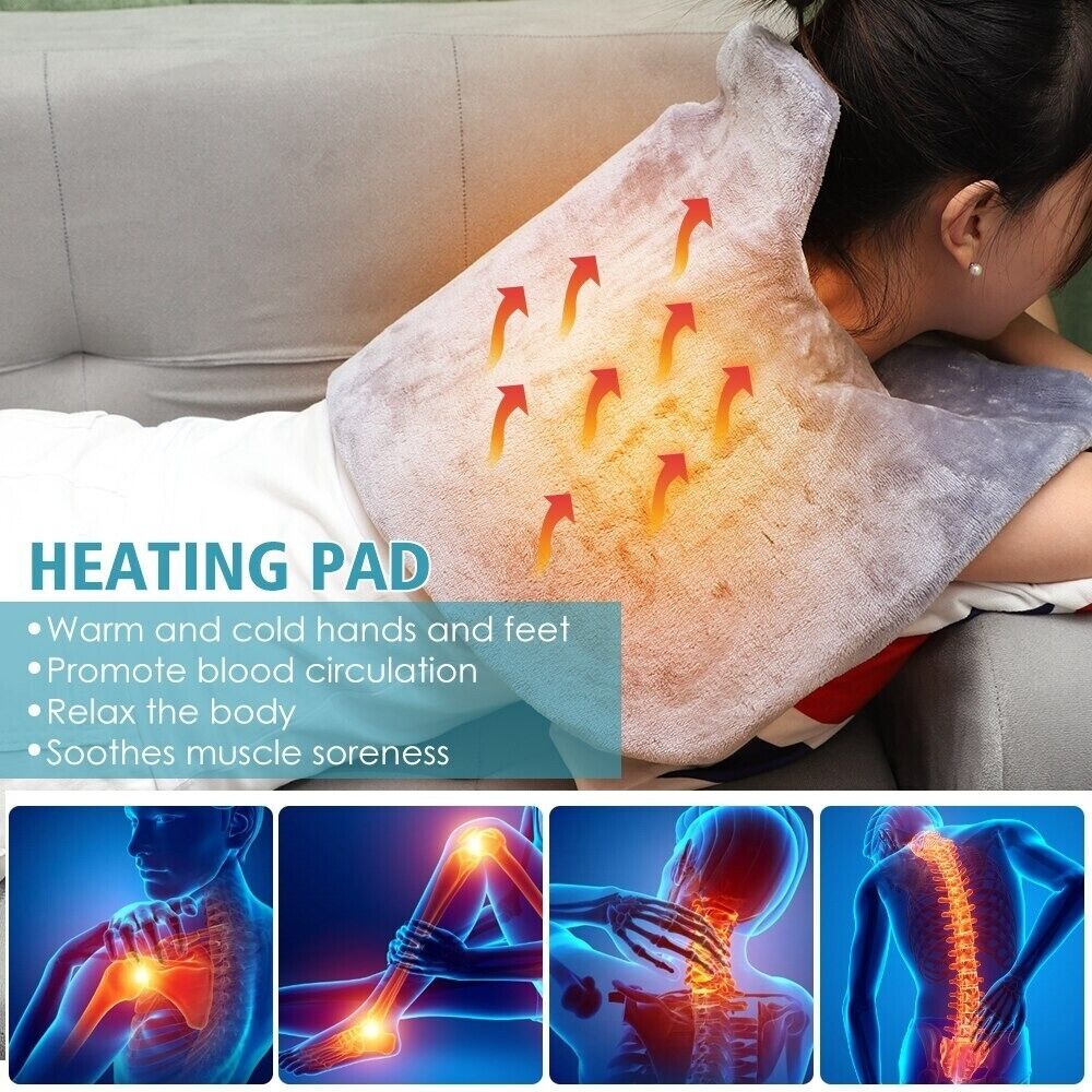 Shawl Blanket Body Warm Infrared Hot Compress Electric Heating Pad Relieve Pain